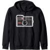imageKODAK INSTAMATIC Camera Design Zip HoodieBlack