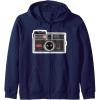 imageKODAK INSTAMATIC Camera Design Zip HoodieNavy Blue