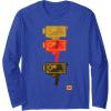 imageKODAK M7 Movie Camera Art Long Sleeve TShirtRoyal Blue