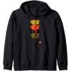imageKODAK M7 Movie Camera Art Zip HoodieBlack