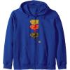 imageKODAK M7 Movie Camera Art Zip HoodieRoyal Blue