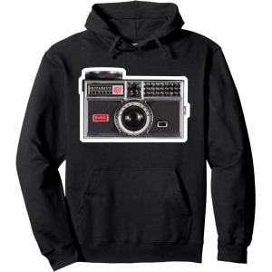 imageKODAK INSTAMATIC Camera Design Pullover HoodieBlack