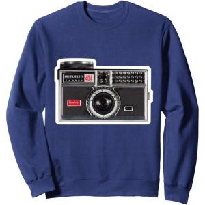 imageKODAK INSTAMATIC Camera Design SweatshirtNavy Blue
