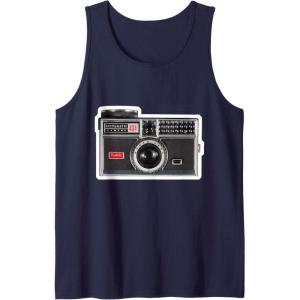 imageKODAK INSTAMATIC Camera Design Tank TopNavy Blue