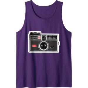 imageKODAK INSTAMATIC Camera Design Tank TopPurple