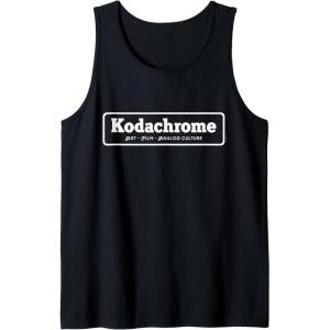 imageKodak Kodachrome Logo Design Tank Top UnisexAdult shirt