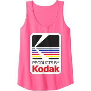 imageProducts By Kodak Vintage Logo Tank TopNeon Pink