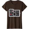 imageKODAK INSTAMATIC Camera Design TShirtBrown