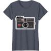 imageKODAK INSTAMATIC Camera Design TShirtHeather Blue