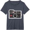 imageKODAK INSTAMATIC Camera Design TShirtHeather Blue