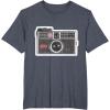 imageKODAK INSTAMATIC Camera Design TShirtHeather Blue