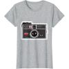imageKODAK INSTAMATIC Camera Design TShirtHeather Grey