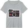 imageKODAK INSTAMATIC Camera Design TShirtHeather Grey