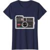 imageKODAK INSTAMATIC Camera Design TShirtNavy Blue