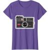 imageKODAK INSTAMATIC Camera Design TShirtPurple Heather