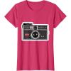 imageKODAK INSTAMATIC Camera Design TShirtRed Heather