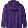 imageKodachrome Logo  Black Zip HoodiePurple