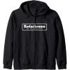 imageKodachrome Logo  White Zip HoodieBlack