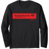 imageKodak Kodachrome 40 Long Sleeve TShirtBlack