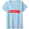 imageKodak Kodachrome 40 VNeck TShirtBaby Blue