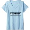 imageKodak Kodachrome Logo VNeck TShirt Womens