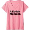 imageWomens A Kodak Moment VNeck TShirtPink