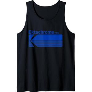 imageEktachrome Film Vintage Logo Tank TopBlack