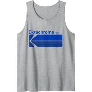 imageEktachrome Film Vintage Logo Tank TopHeather Grey