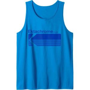imageEktachrome Film Vintage Logo Tank TopSapphire Blue