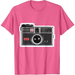 imageKODAK INSTAMATIC Camera Design TShirtPink Heather