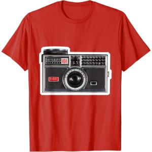 imageKODAK INSTAMATIC Camera Design TShirtRed