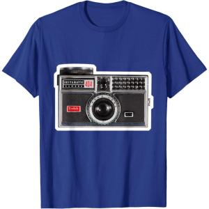 imageKODAK INSTAMATIC Camera Design TShirtRoyal Blue