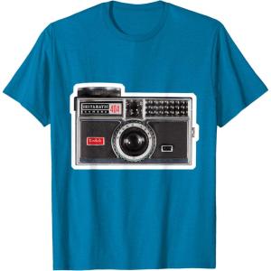 imageKODAK INSTAMATIC Camera Design TShirtSapphire Blue