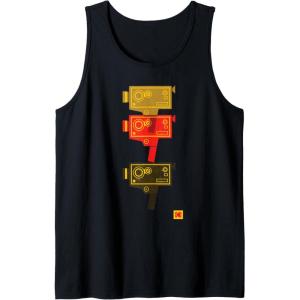 imageKODAK M7 Movie Camera Art Tank TopBlack