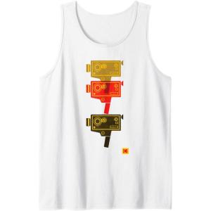 imageKODAK M7 Movie Camera Art Tank TopWhite