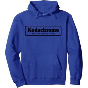 imageKodachrome Logo  Black Pullover HoodieRoyal Blue