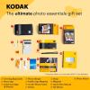imageKODAK Mini 3 ERA 4PASS Portable Photo Printer Black Printer  Initial 8 Sheets  60 SheetsBlack