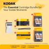 imageKODAK Mini 3 ERA 4PASS Portable Photo Printer Black Printer  Initial 8 Sheets  60 SheetsBlack