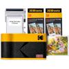 imageKODAK Mini 3 ERA 4PASS Portable Photo Printer Black Printer  Initial 8 Sheets  60 SheetsYellow