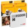imageKODAK Mini 3 Retro 4PASS Portable Photo Printer 3x3 inches Initial 8 Sheets  30 Sheets  Gift Bundle WhiteWhite