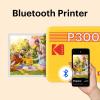 imageKODAK Mini 3 Retro 4PASS Portable Photo Printer 3x3 inches Initial 8 Sheets  30 Sheets  Gift Bundle WhiteWhite