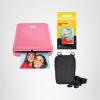 imageKODAK Step Instant Photo Printer with BluetoothNFC Zink Technology amp KODAK App for iOS amp Android Pink Go BundlePink