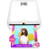 imageKODAK Step Instant Photo Printer with BluetoothNFC Zink Technology amp KODAK App for iOS amp Android Pink Go BundleWhite