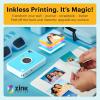 imageKodak Printomatic Instant Print Digital Camera Pink 10MP Portable Camera with Interactive RGB LED Status Indicator Prints FullColor Photos on Zink 2x3 StickyBacked Photo Paper  Easy amp FunBlue