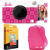 imageKodak x Barbie Printomatic FullColor Instant Print Digital Camera Barbie Starter Bundle Signature Style Barbie Deluxe Camera Case  Zink Paper 20 SheetsIconic Style