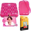 imageKodak x Barbie Step Slim Wireless Instant Portable Photo Mobile Printer Iconic Style Barbie Deluxe Camera Case  Barbie Photo Album  Zink Paper 20 SheetsDark Pink