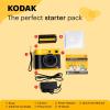 imageKODAK Mini Shot 4 ERA 4PASS 2in1 Instant Camera and Photo Printer 4x4 Black Camera  10 SheetsBlack