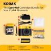 imageKODAK Mini Shot 4 ERA 4PASS 2in1 Instant Camera and Photo Printer 4x4 Black Camera  10 SheetsBlack