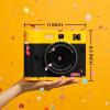 imageKODAK Mini Shot 4 ERA 4PASS 2in1 Instant Camera and Photo Printer 4x4 Black Camera  10 SheetsYellow