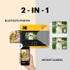 imageKODAK Mini Shot 4 ERA 4PASS 2in1 Instant Camera and Photo Printer 4x4 Black Camera  10 SheetsYellow